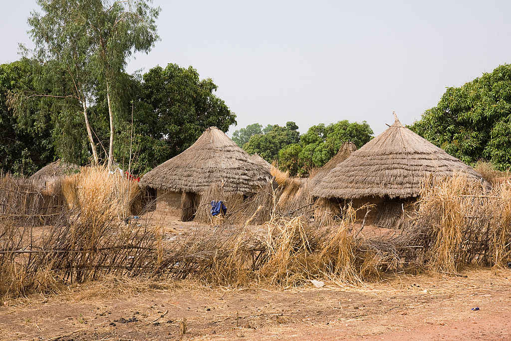 Деревня в Гамбии
