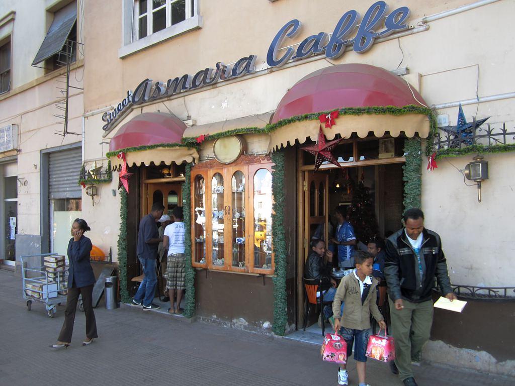 Кафе в Асмэре