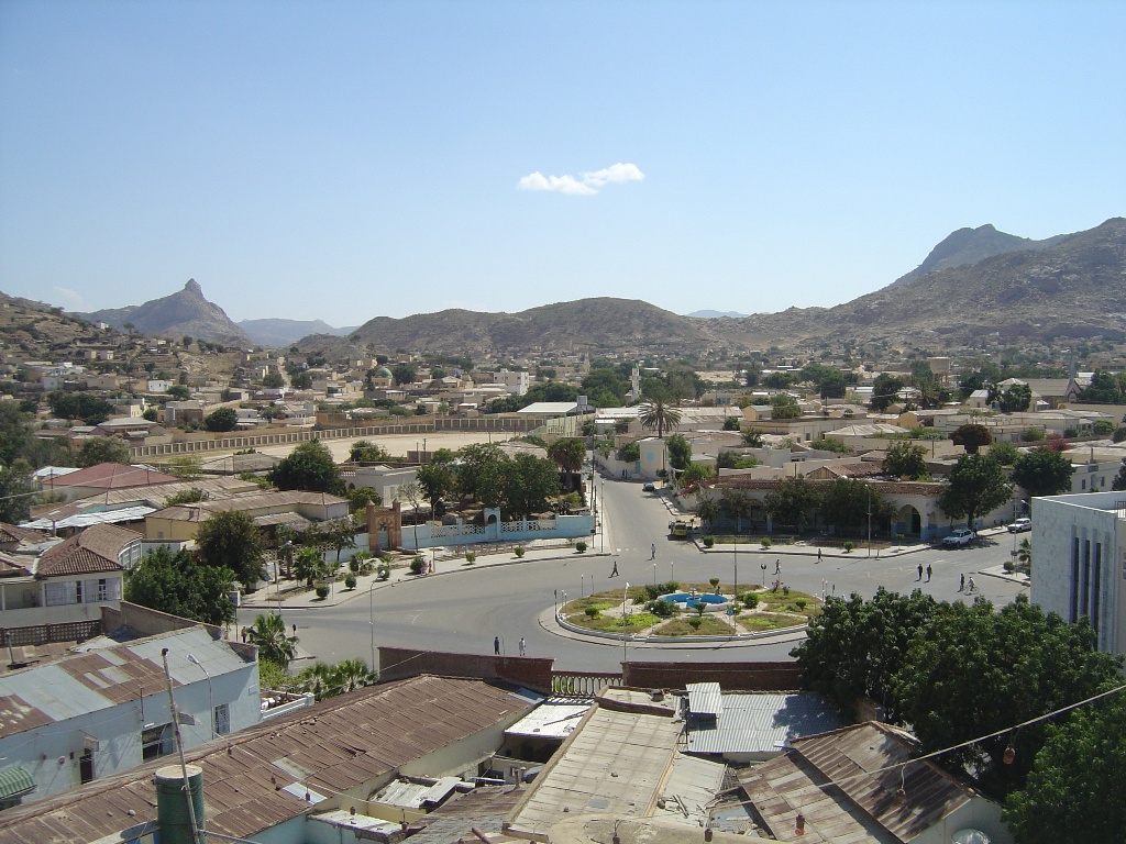 Город Кэрэн в Эритреи