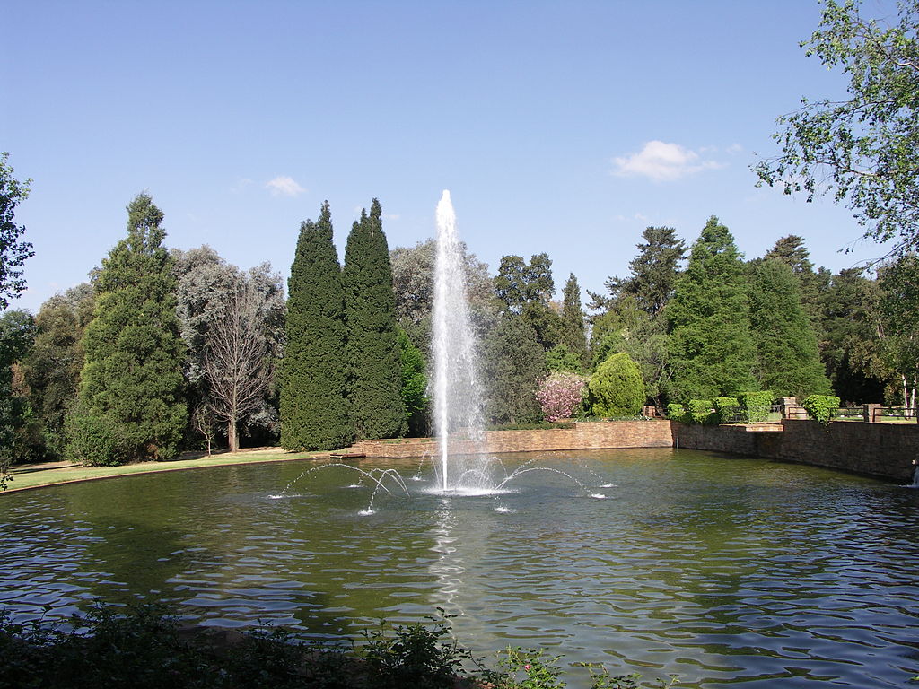 Ботанический сад в Йоханнесбурге
