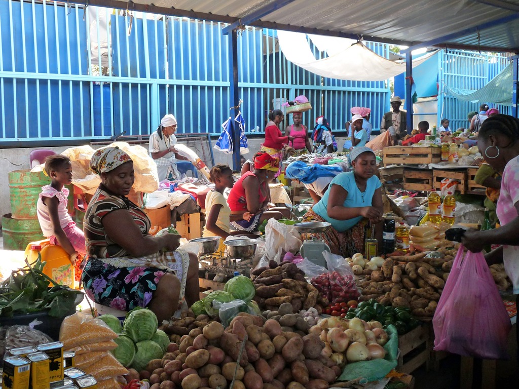 Местный рынок Праи