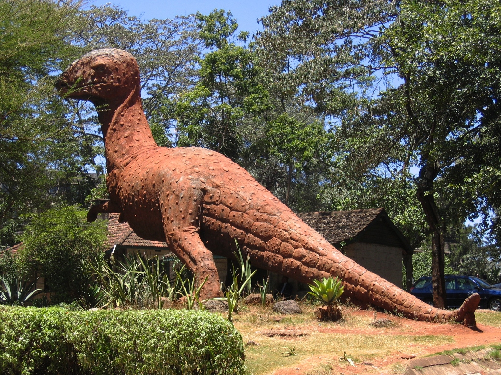 Экспонат в Национальном музее Найроби