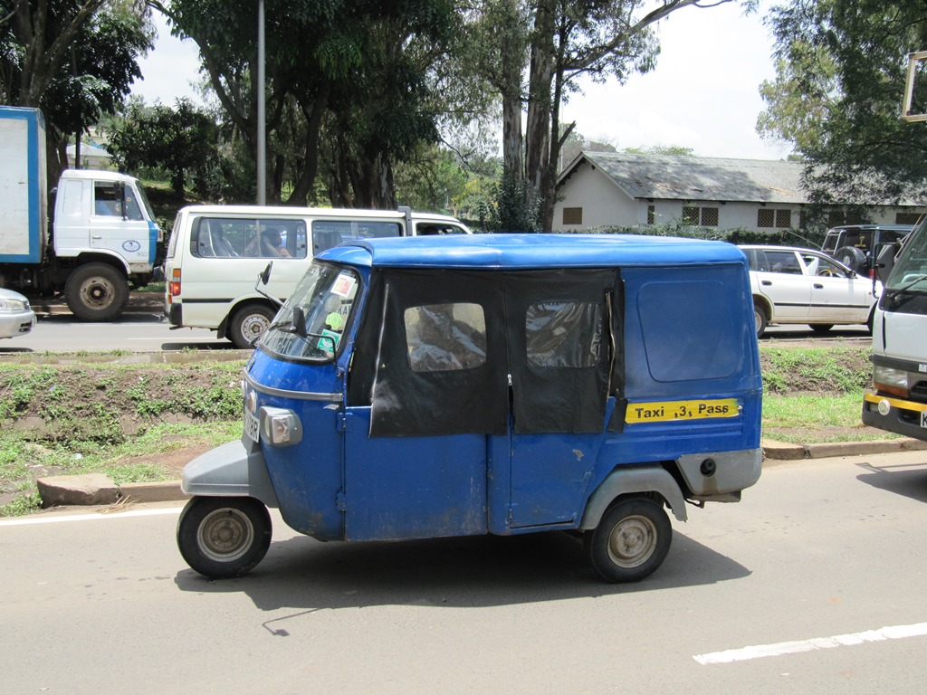 Такси Tuk-tuk в Найроби
