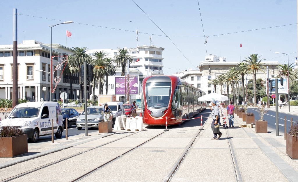 Трамвай в Касабланке