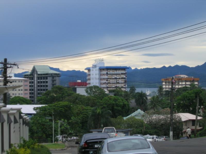 Город Сува в Фиджи