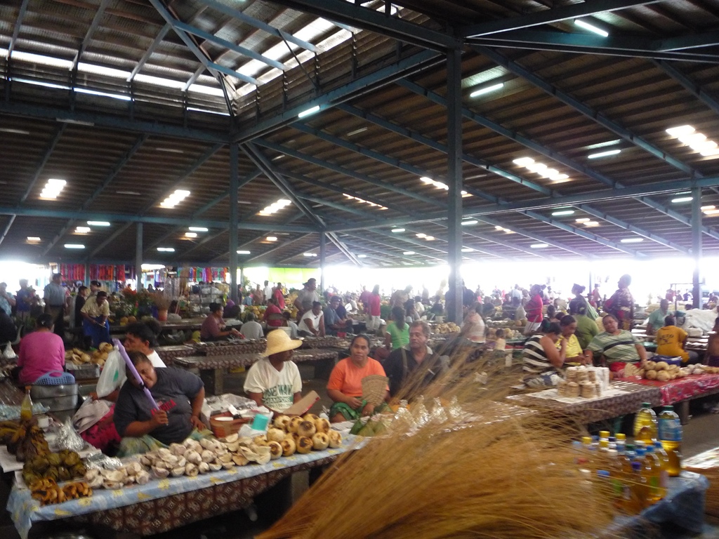 Местный рынок в Апиа