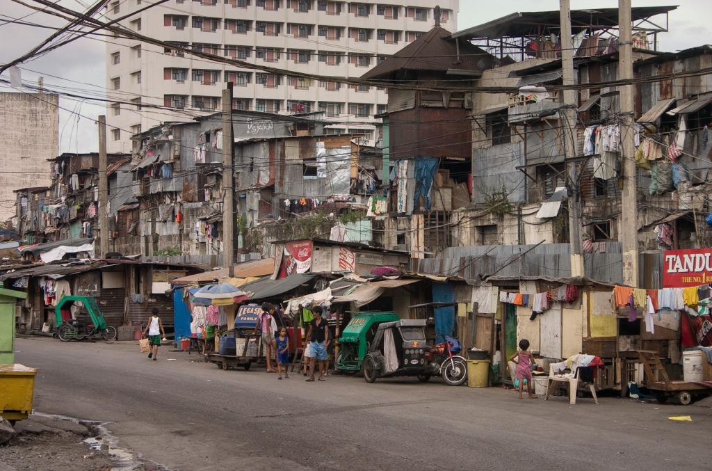 Один из районов в Маниле