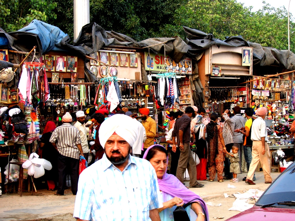 сувенирный рынок в Дели