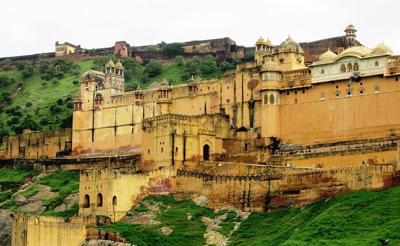 Дворец Амбер в Джайпуре