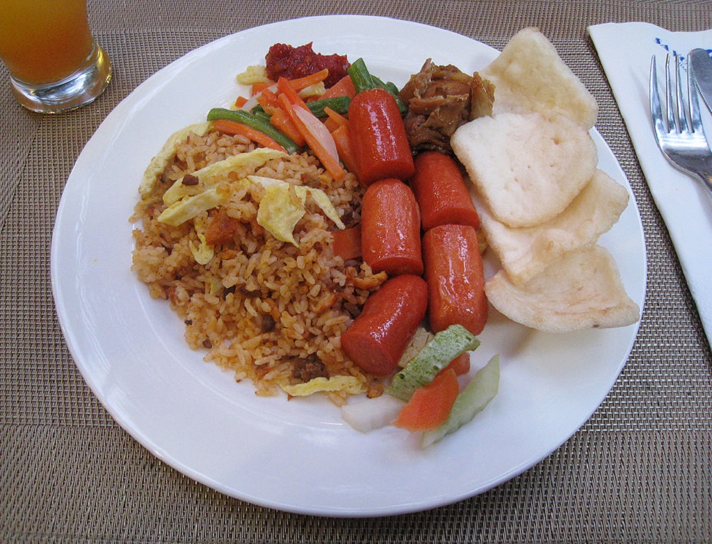 Национальное блюдо в Бандунге