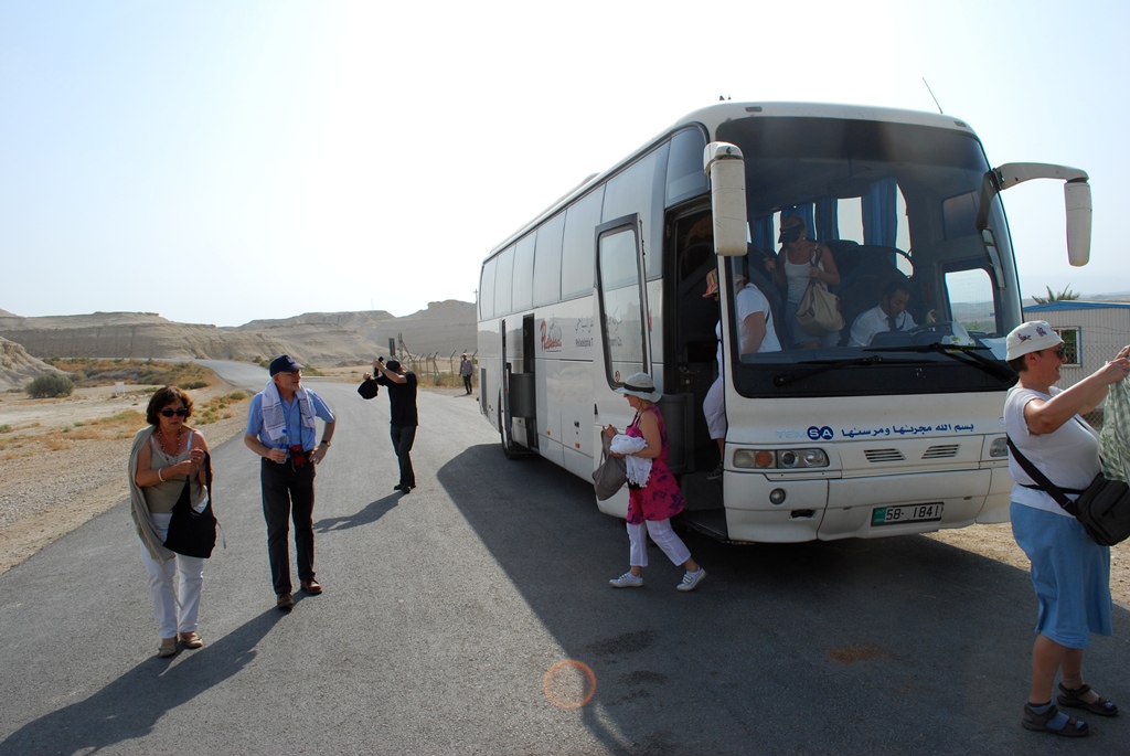Туристы в Иордании