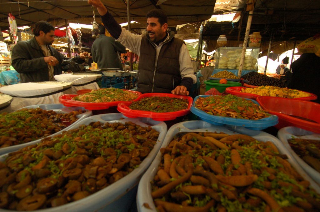 Местный рынок в Багдаде
