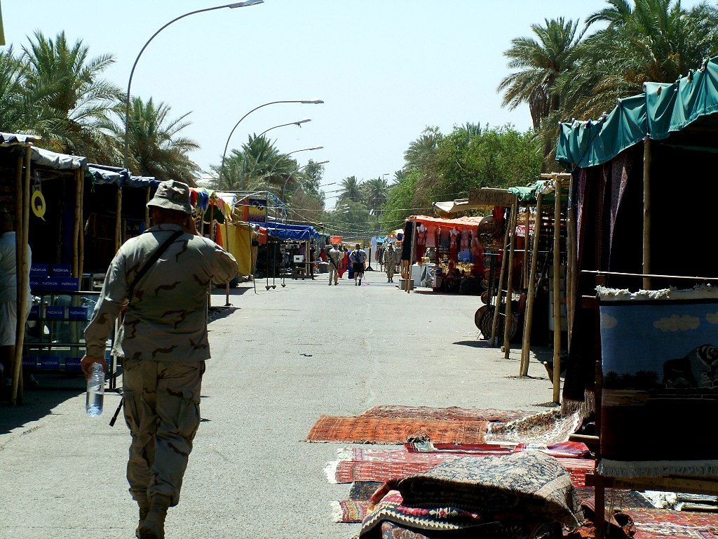 Местный рынок в одном из городов Ирака