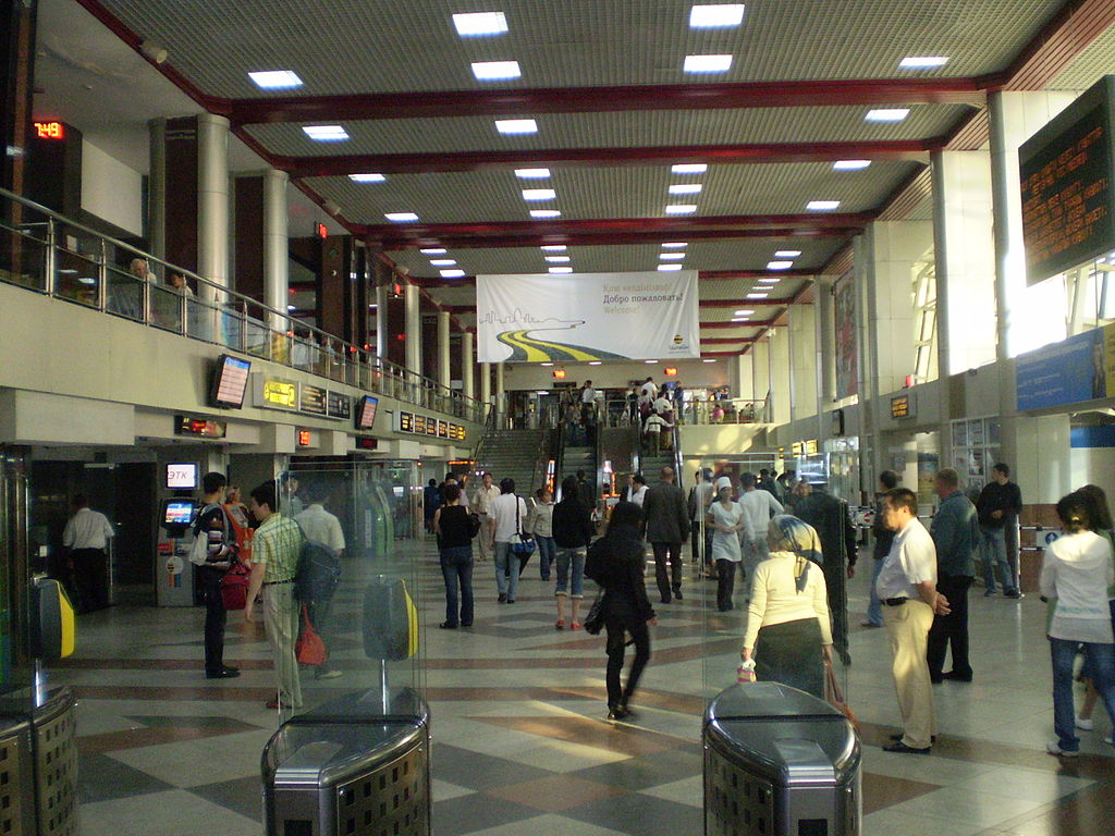 Вокзал в Астане