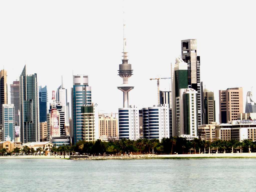 Вид на город Эль-Кувейт