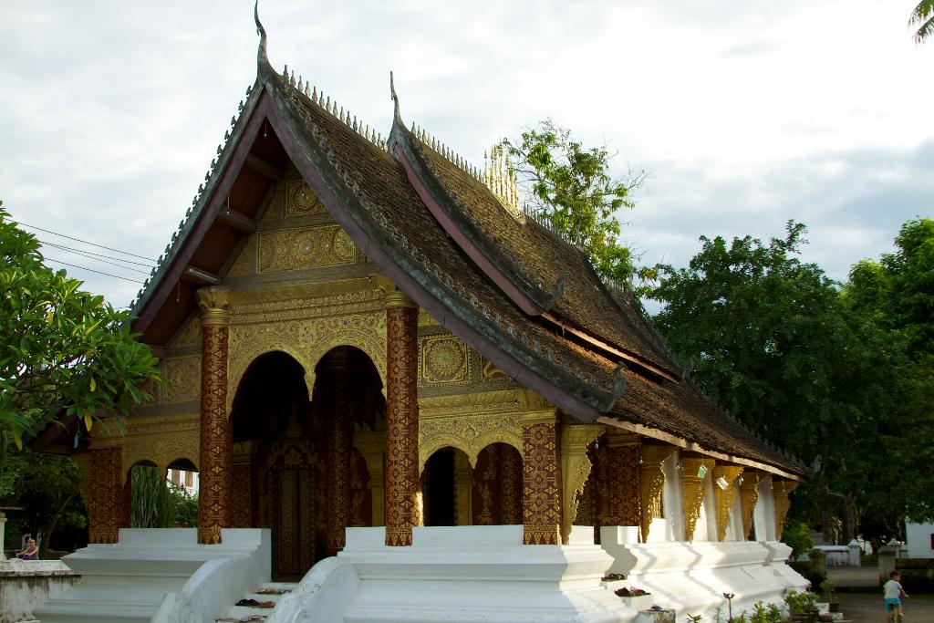 Золотой монастырь в Луангпхабанге