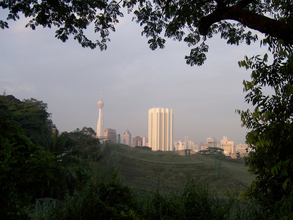 Вид на Куала-Лумпур