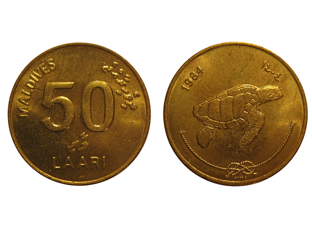 Монета Мальдивских островов