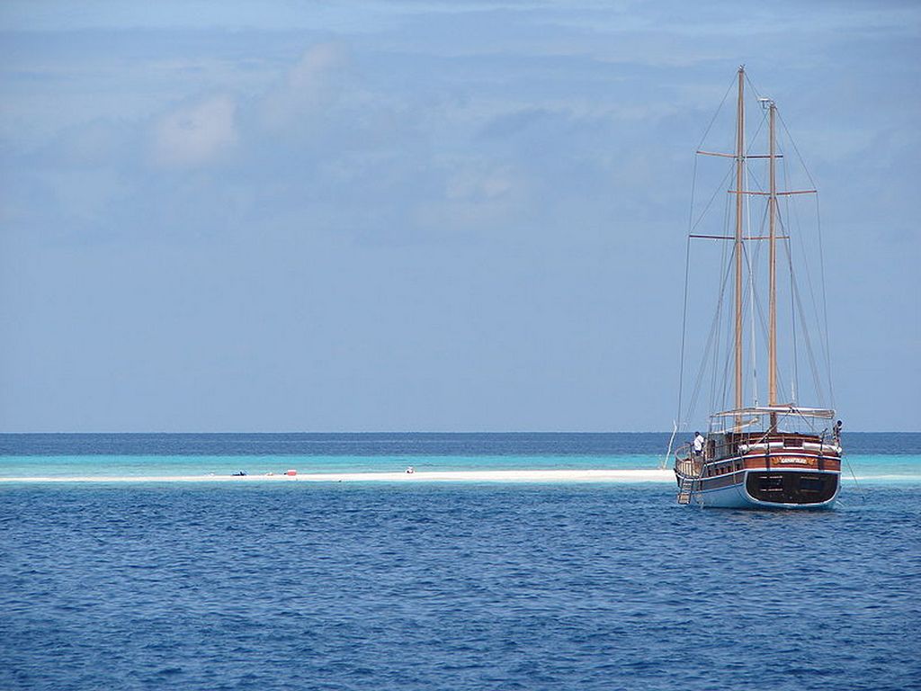 Прогулки по океану на Мальдивах