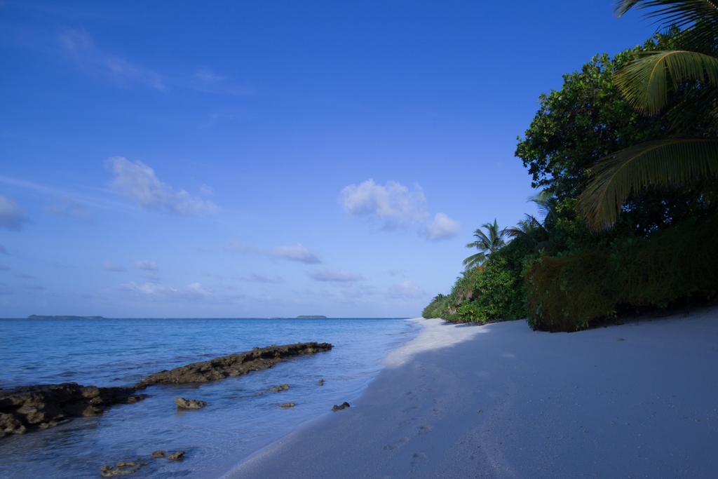 Мальдивский пляж