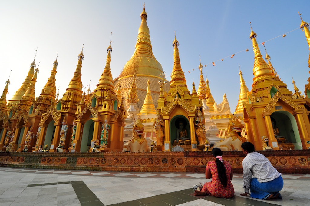 Пагода Shwedagon, Янгон