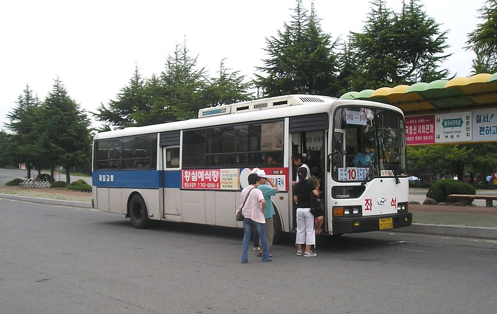 Городской транспорт в Кенджуне