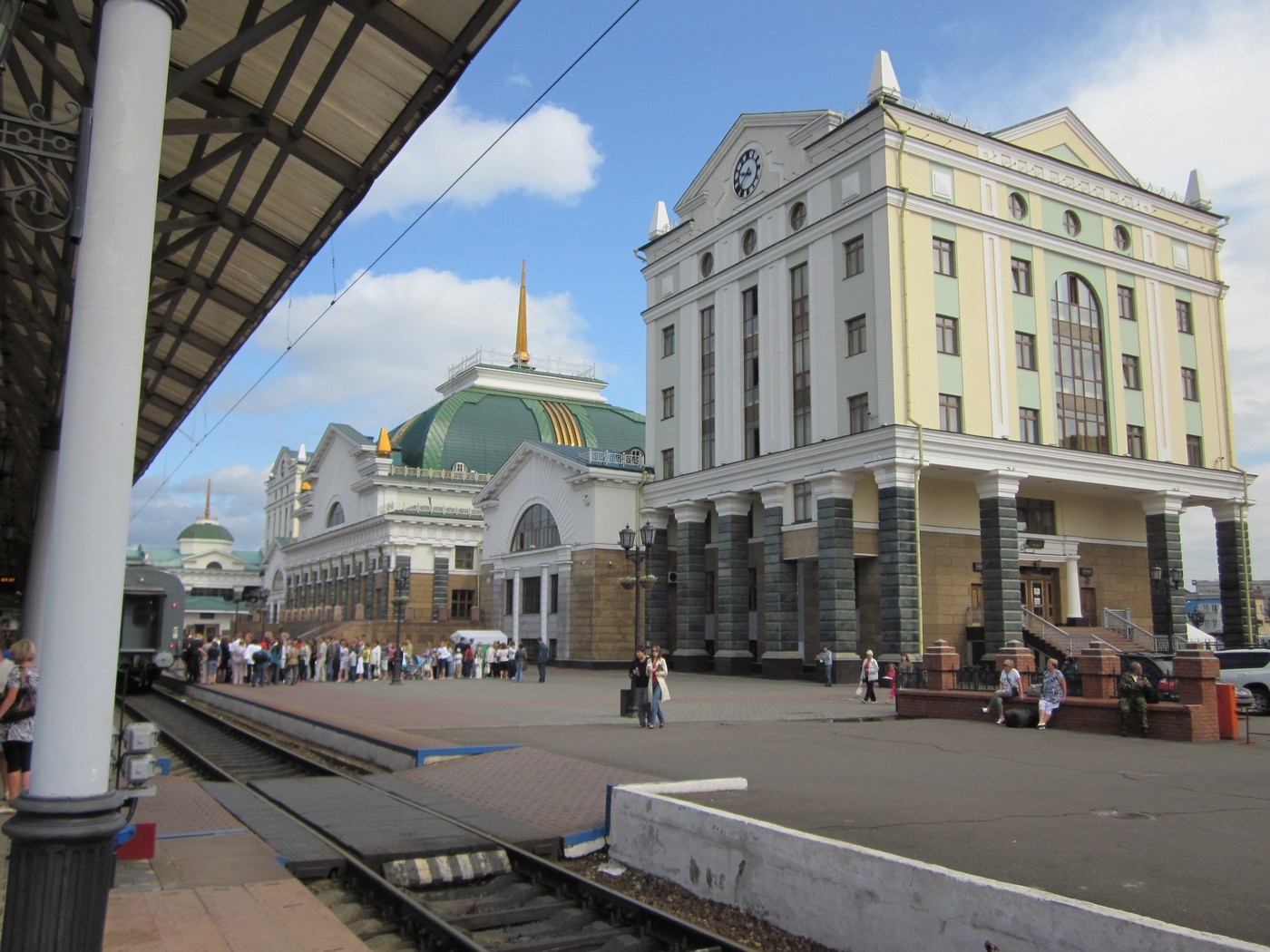 ЖД вокзал в Красноярске