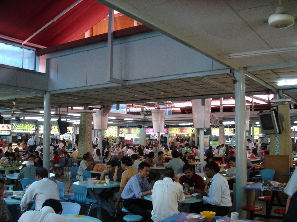 Food-центры в Сингапуре