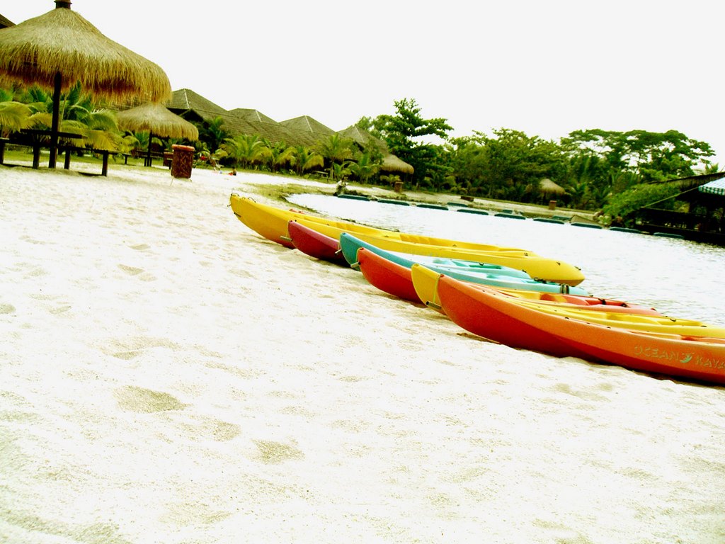Лодки на Палау-Убин
