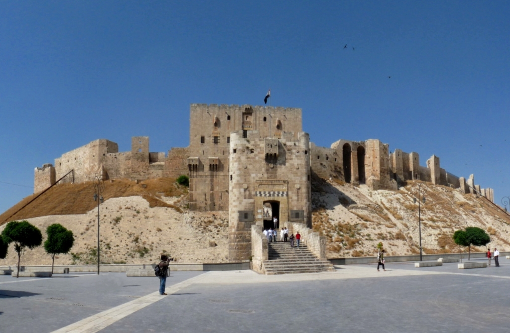 Крепость Алеппо в Сирии