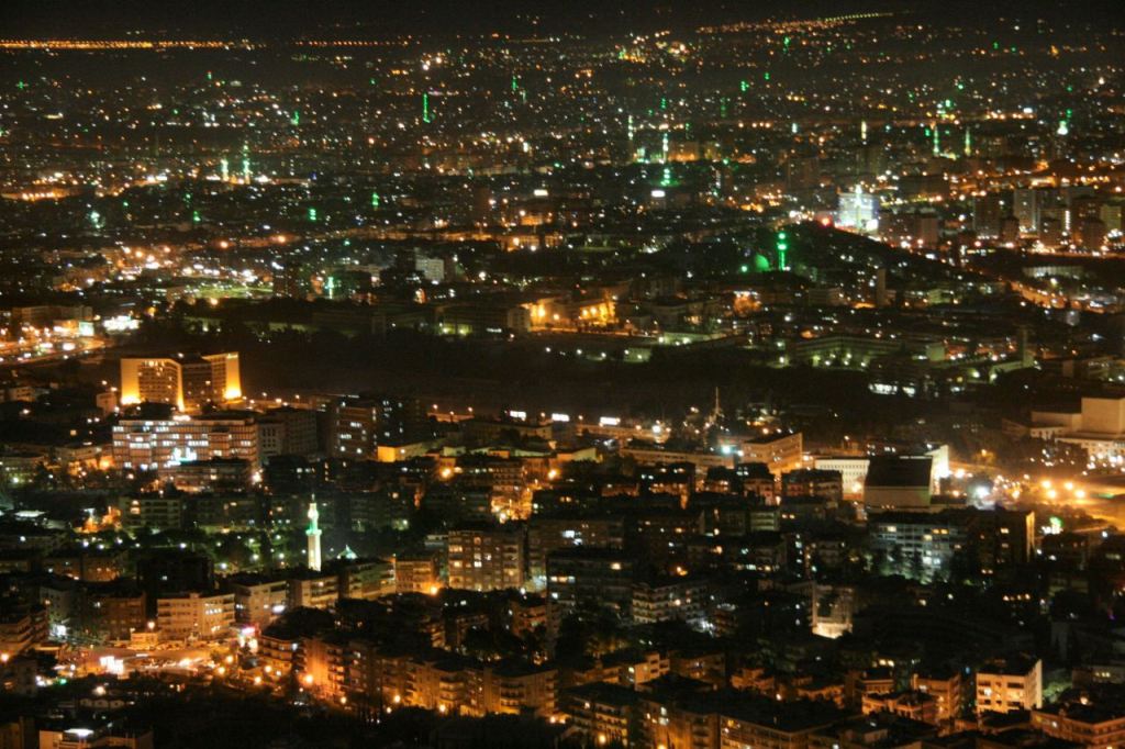 Дамаск ночью
