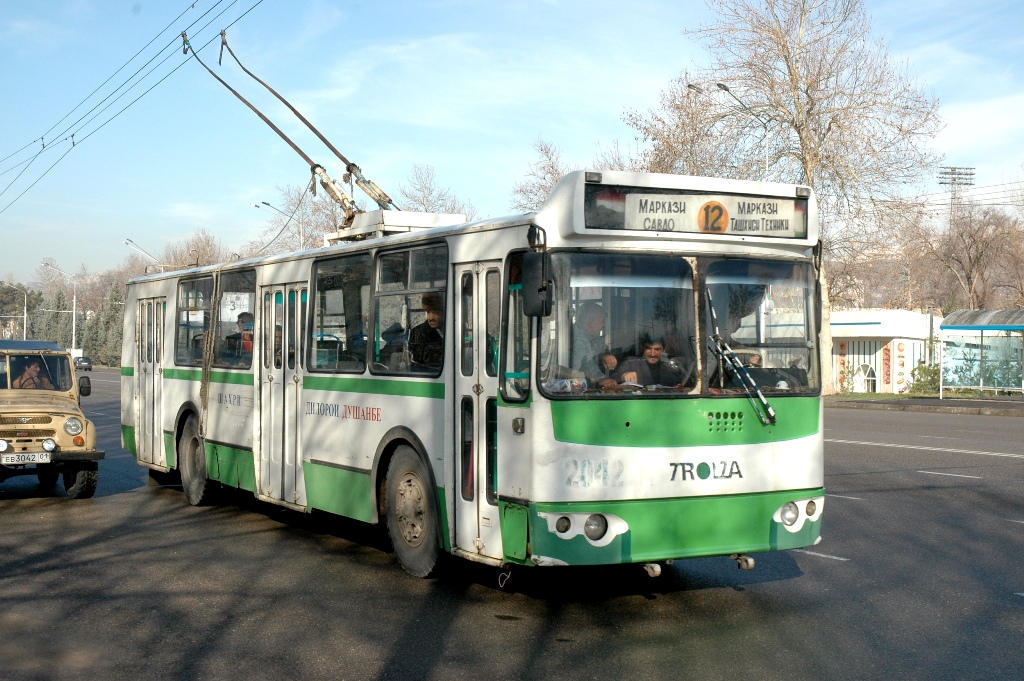Троллейбус в Душанбе