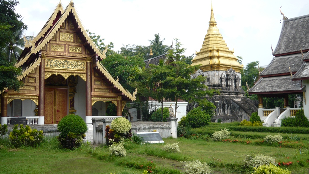 Храм Wat Chiang Man в Чиангмае