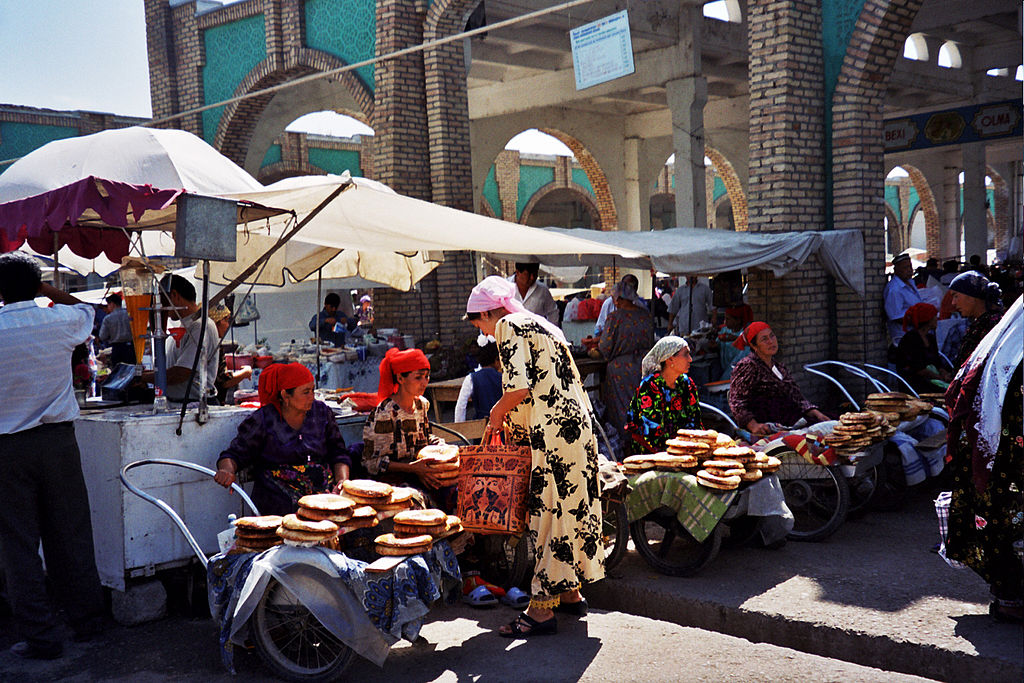 Рынок в Самарканде