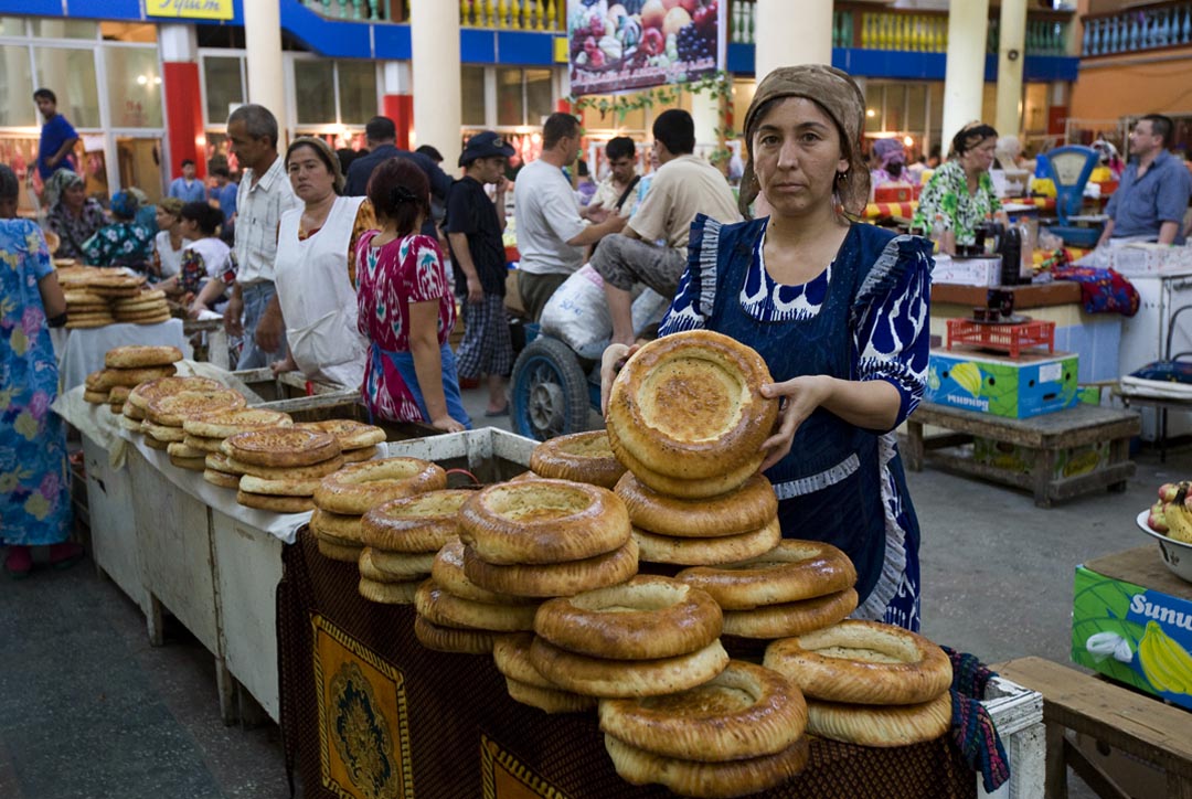 Казахская кухня, пресные лепешки