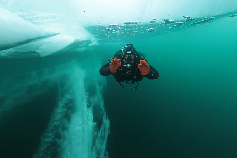 Ice Diving Байкал