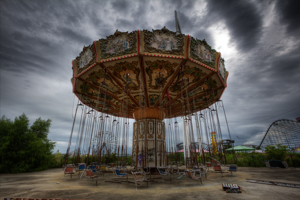 Парк развлечений Six Flags в Новом Орлеане
