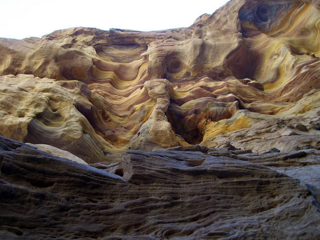 Цветной каньон в Египте