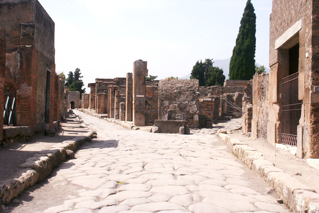 Улица в Помпеях