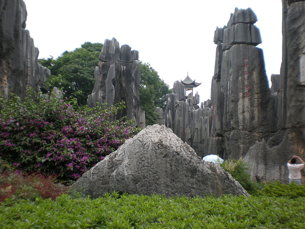 Каменный лес в Китае
