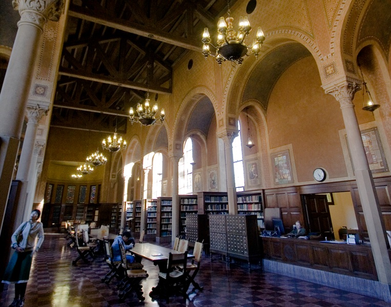 Хогвартская библиотека в Оксфорде