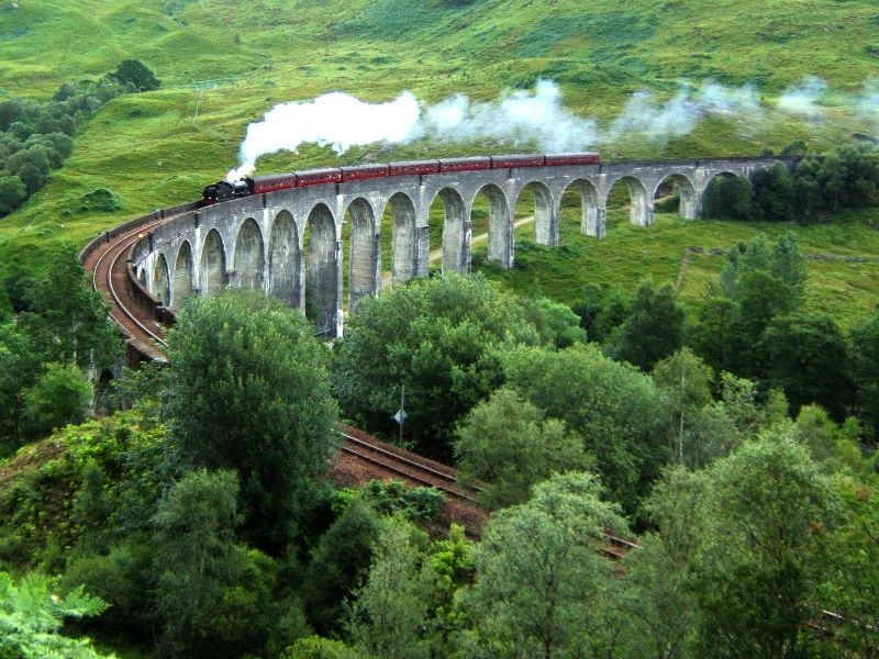 Мост Jacobite Steam Train