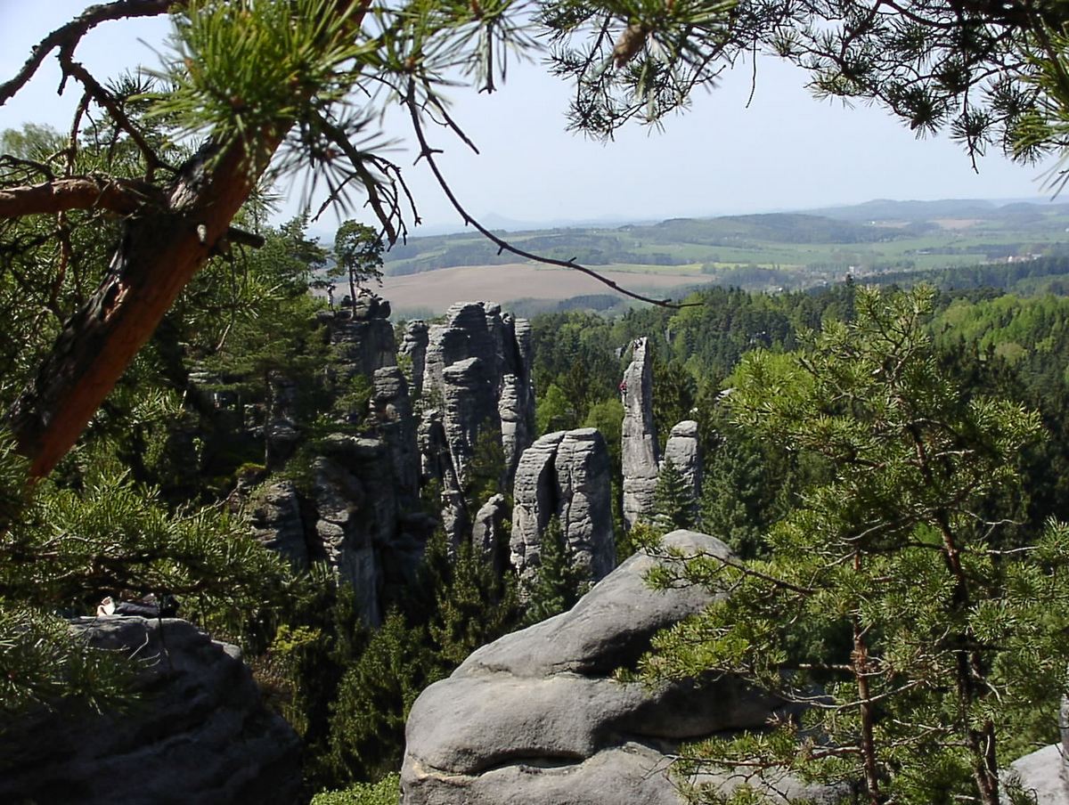 праховские скалы чехия