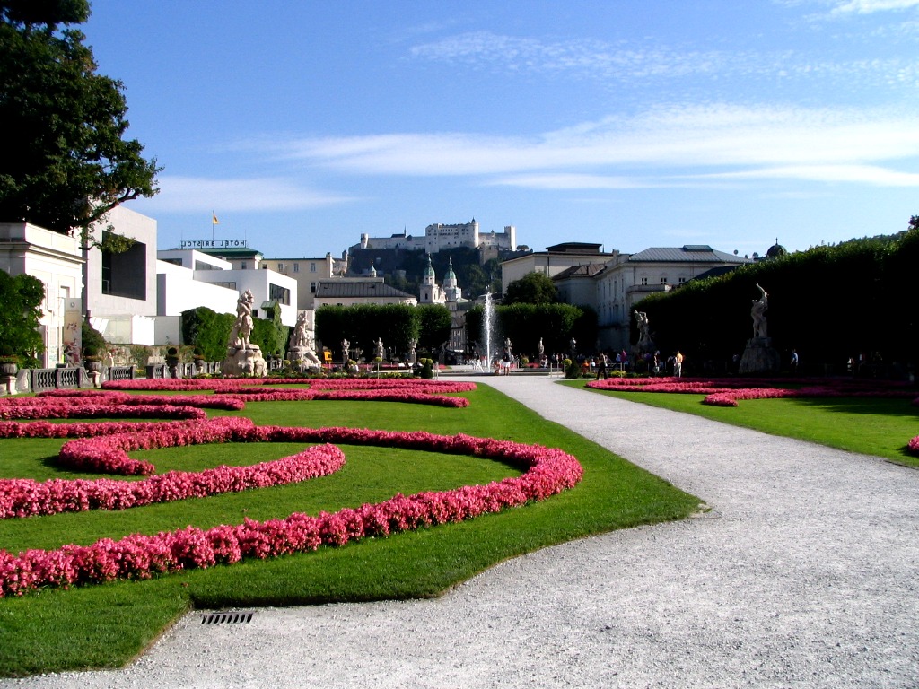 Дворцовый сад Мирабельгартен