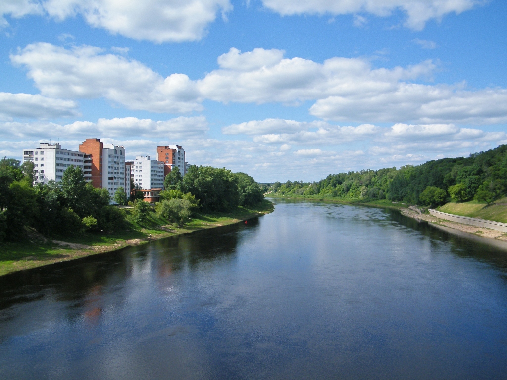 Западная Двина в районе Кировского моста