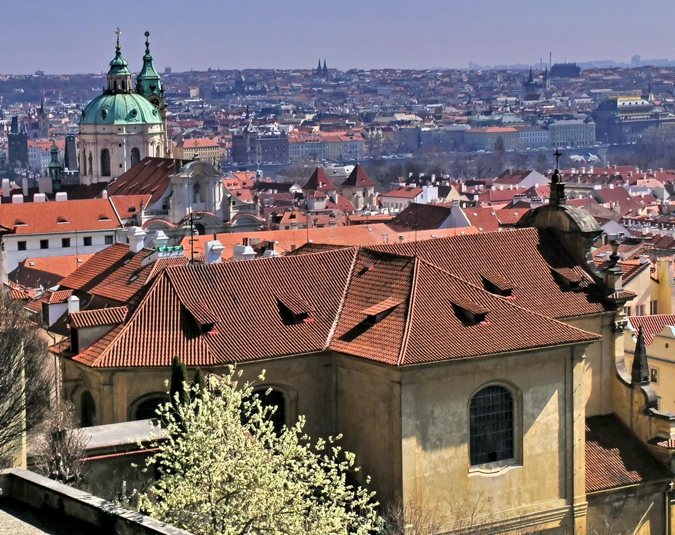 панорама Праги
