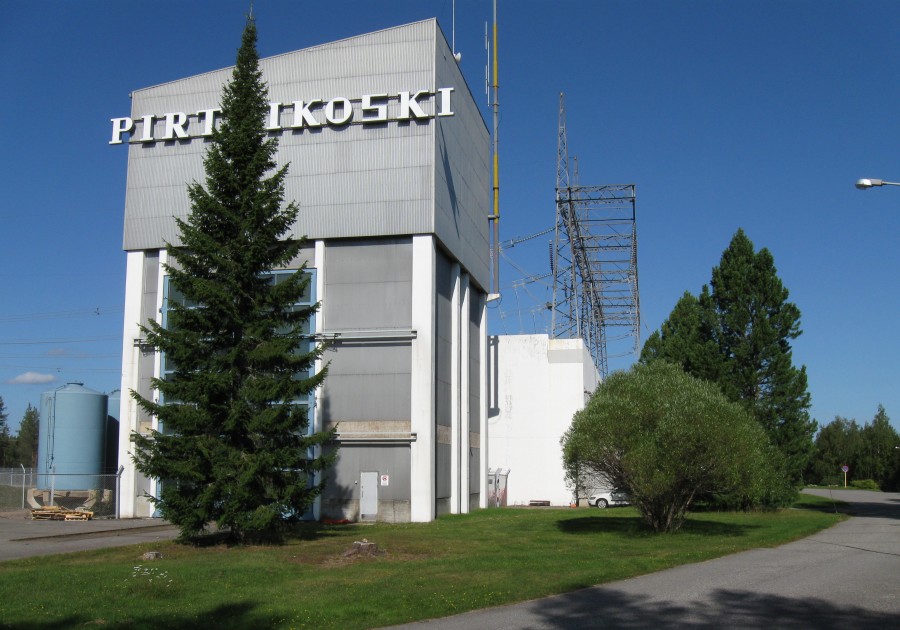 здание электростанции в Рованиеми