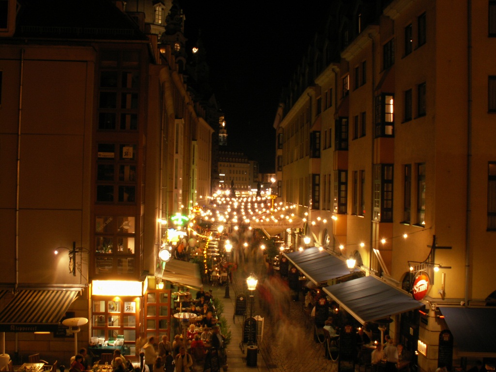 Одна из улиц Дрездена