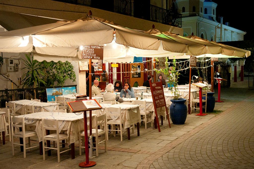 Ресторан на острове Кос