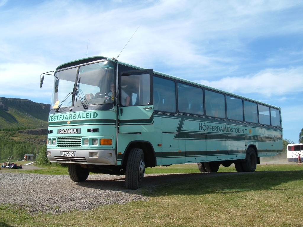 Автобус в Хабнарфьордюре